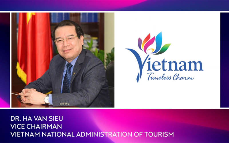 Phó Tổng cục trưởng Tổng cục Du lịch Hà Văn Siêu đã chia sẻ về những giải pháp phục hồi ngành du lịch của Việt Nam sau những ảnh hưởng của đại dịch Covid-19. (Nguồn ảnh: nhandan.vn)